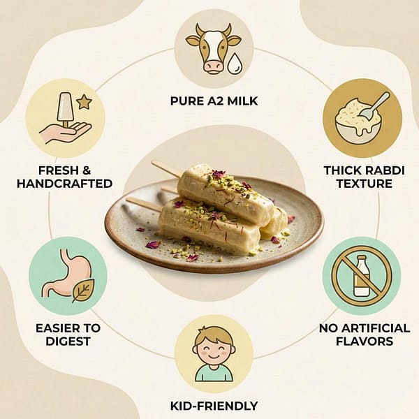 kulfi buy rabdi kulfi made from a2 gir cow milk