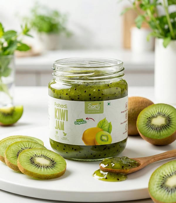 buy organic kiwi jam online, made from fresh kiwi grown on own farms